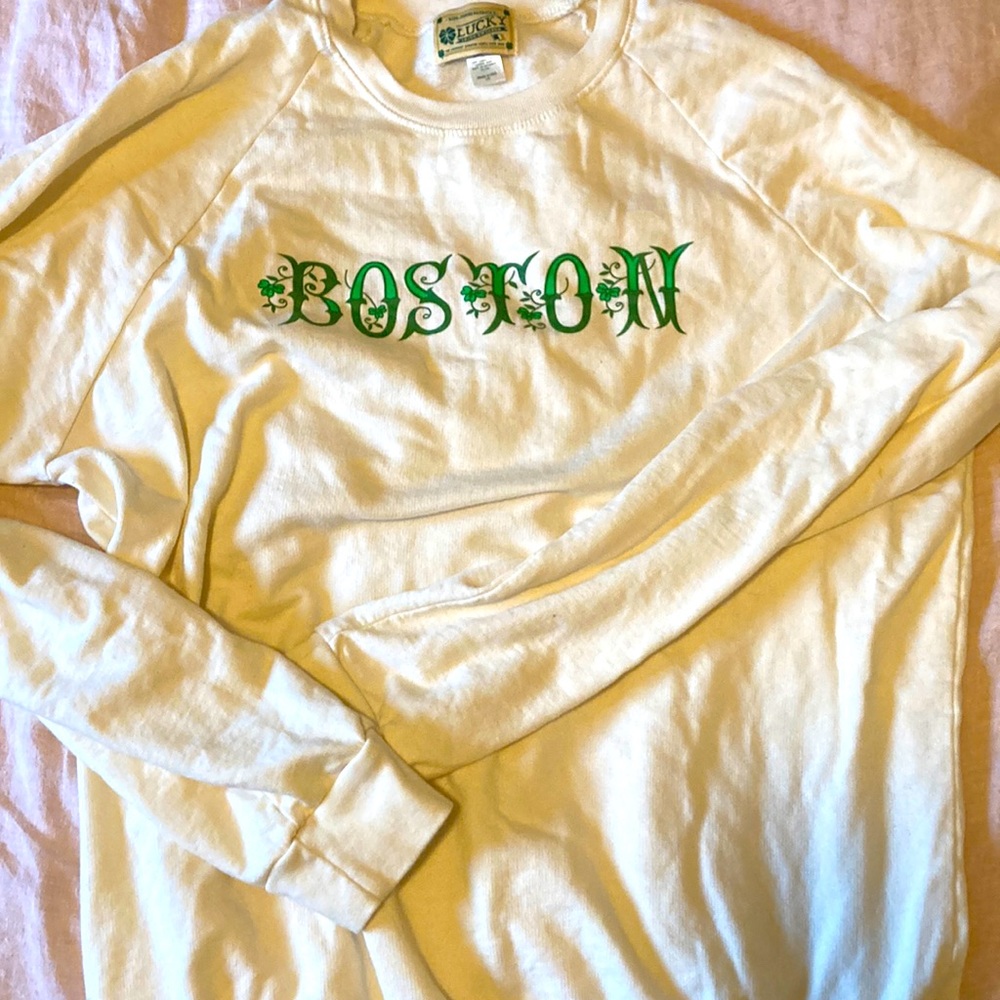 Boston sweatshirt from Kiel James Patrick size large.